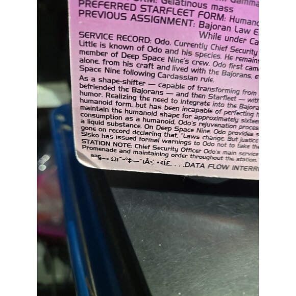 Security Chief ODO Action Figure Star Trek Deep Space Nine Playmates 1993 - Picture 3 of 6